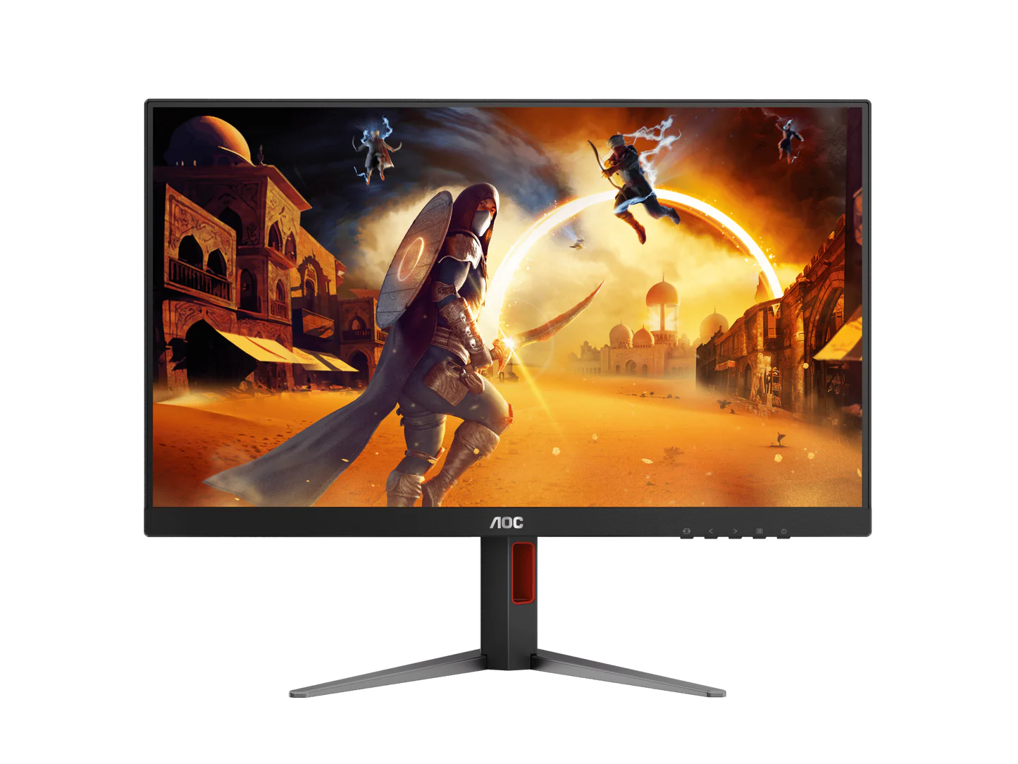 AOC Q27G4 27-Inch 1440P 180Hz IPS Gaming Monitor - WQHD 2560x1440, 1ms Response, AMD FreeSync, HDR Ready for PC & Console Gaming