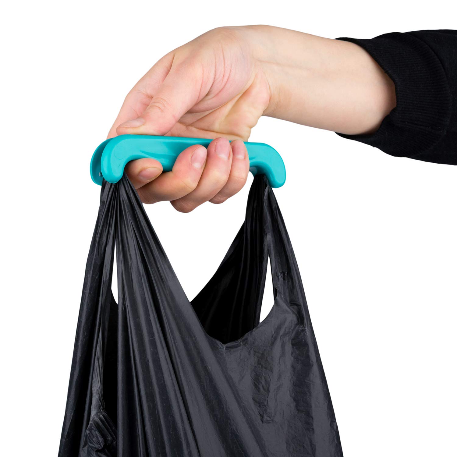 Durable Plastic Bag Carrier Handles - Pack of 3 - Heavy Duty Grocery Bag Grips for Easy Carrying - Ergonomic Tote Bag Handle Holders - Perfect for Shopping, Grocery Trips & Laundry Day