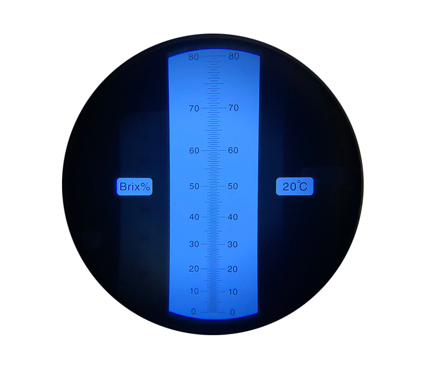 0-80% Brix Refractometer with Automatic Temperature Compensation (ATC) - Digital Sugar Content Tester for Honey, Maple Syrup, Wine & Beverage Making - Perfect for Home Brewing, Winemaking & Food Processing