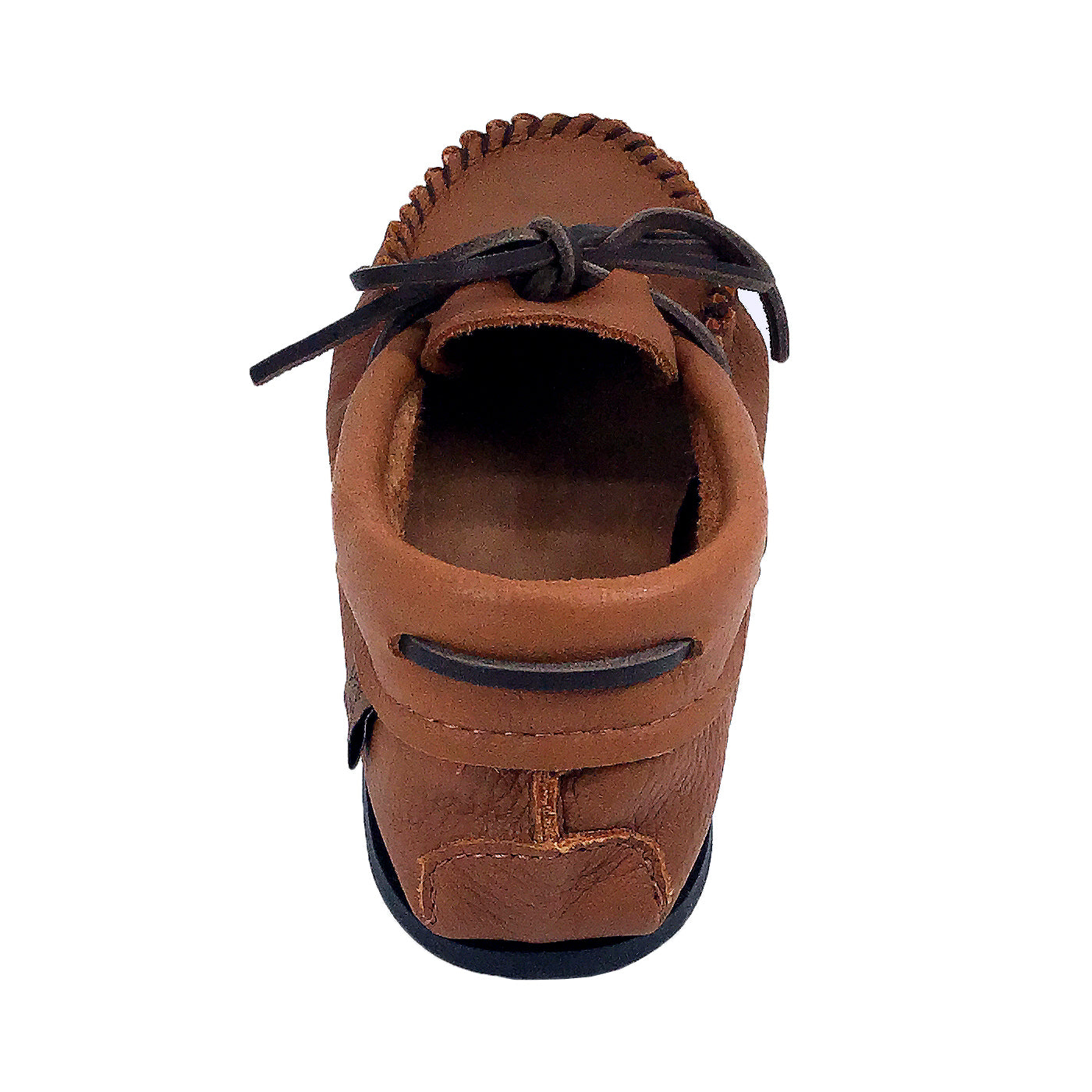 Women's Comfortable Rubber Sole Elk Hide Leather Moccasins - Soft & Durable Slip-On Shoes for Indoor/Outdoor Wear, Walking & Casual Style