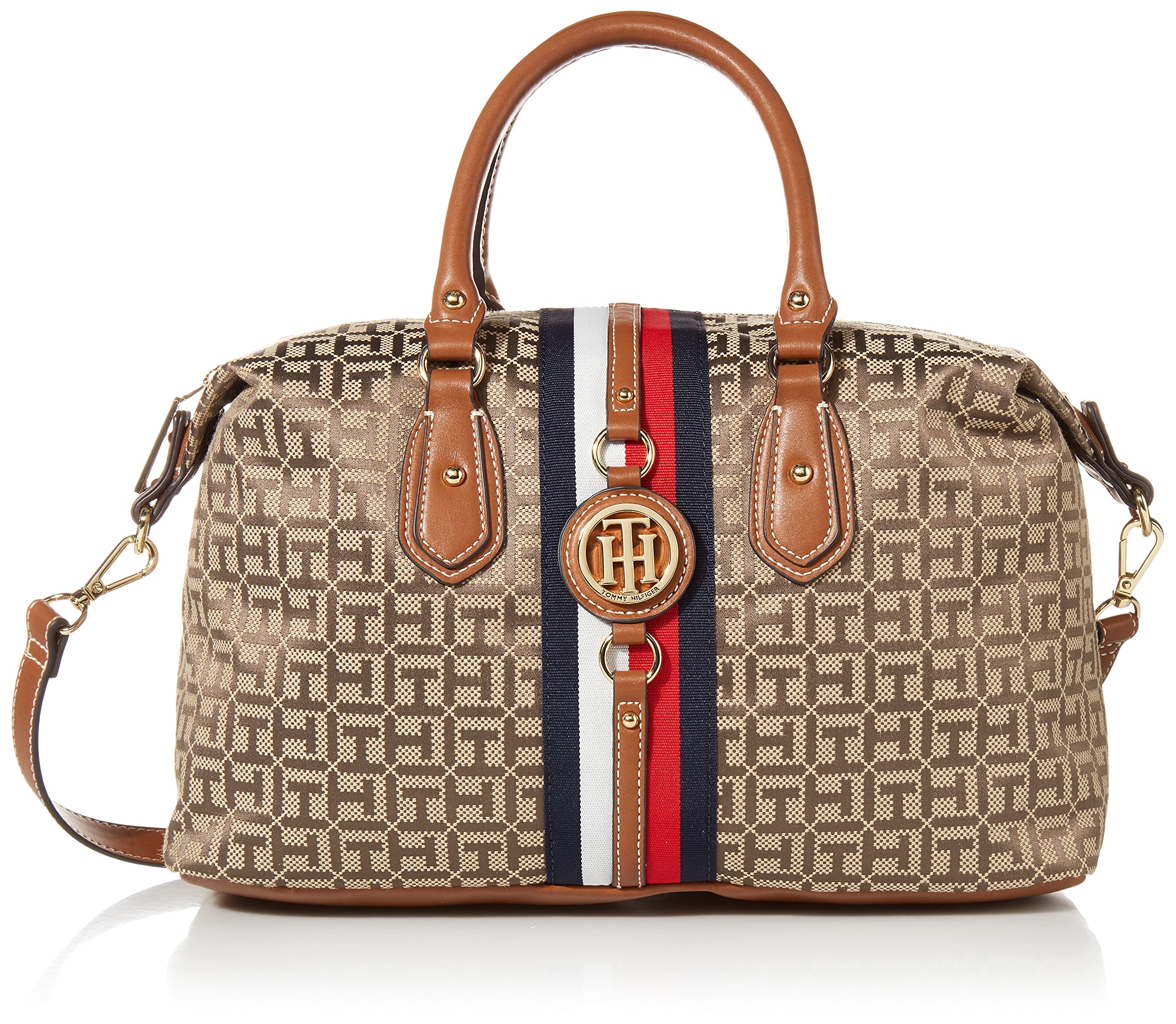 Tommy Hilfiger Women's Crossbody Bag - Jaden Satchel for Daily Use