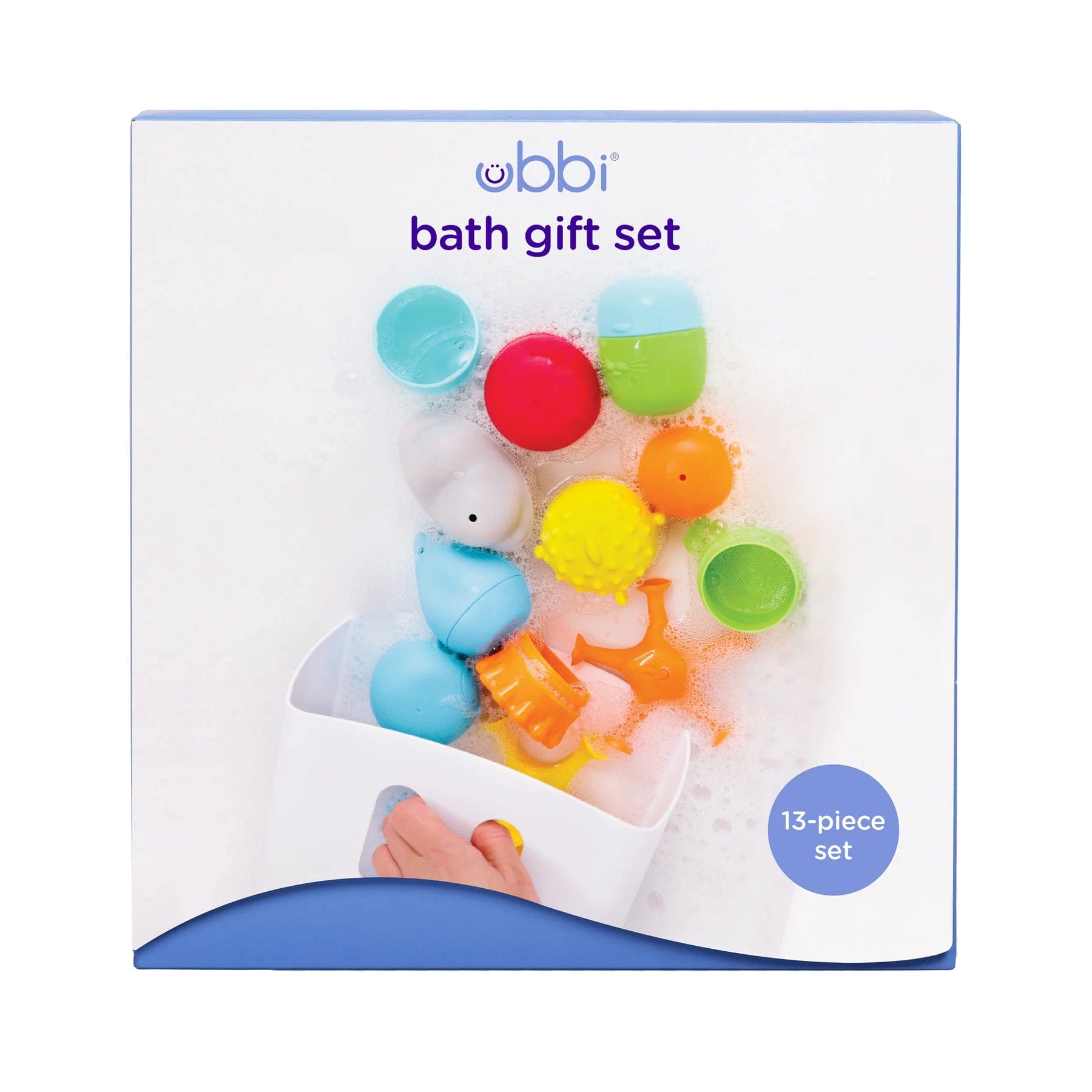Ubbi Baby Bath Gift Set - Premium Bath Essentials for Newborns & Toddlers - Perfect for Showers, Birthdays & Baby Registries