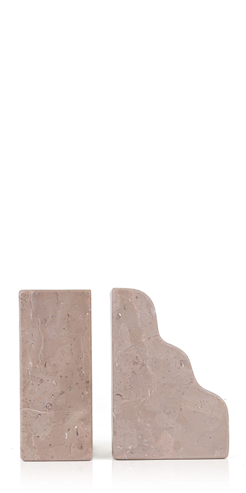 Cloud Bookend - Elegant St. Laurent Marble Design for Bookshelves, Office Decor & Home Organization | Perfect for Books, Albums & Collectibles Display