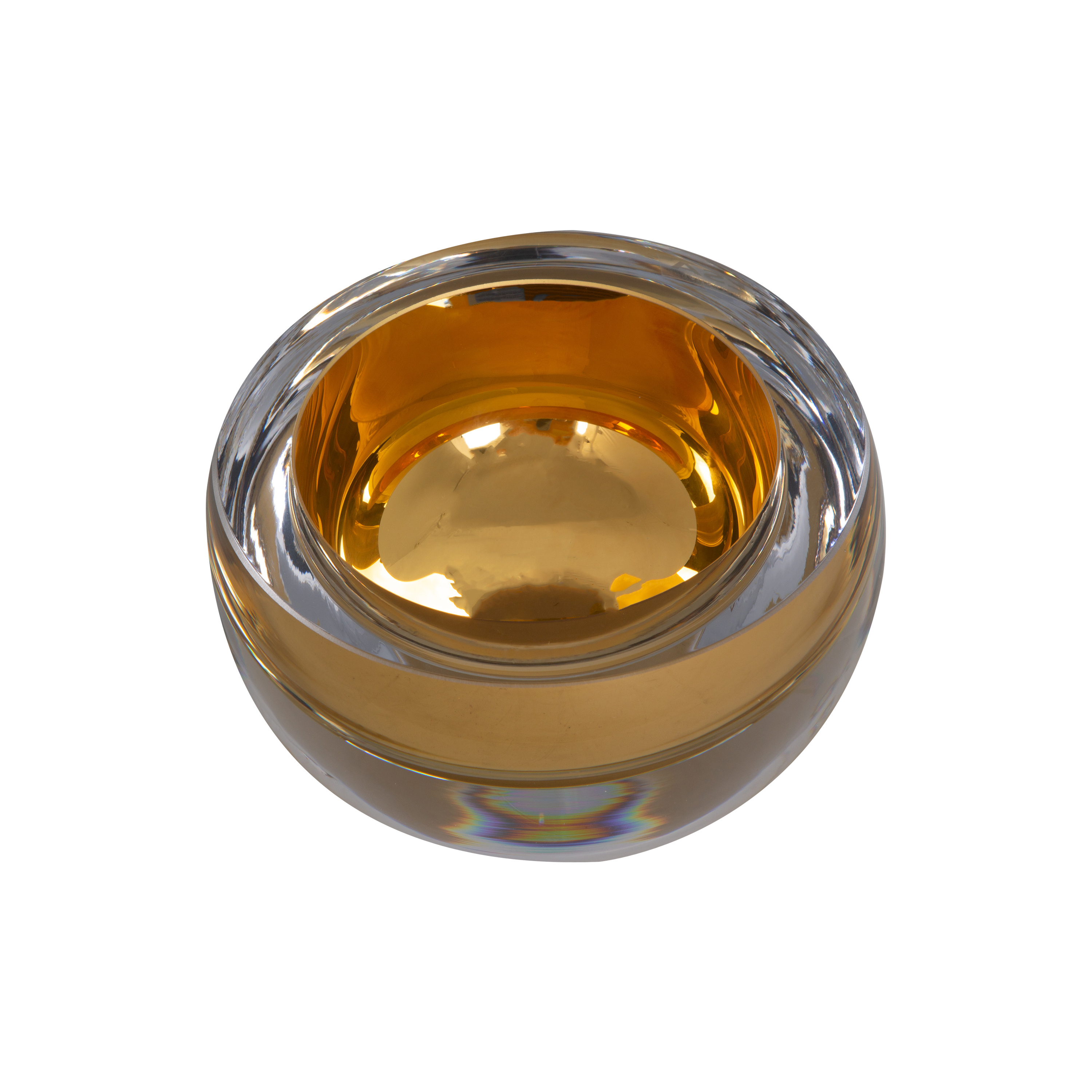Premium Gold Host Bowl - Elegant Serving Bowl for Parties, Dining & Entertaining | Perfect for Salads, Snacks & Appetizers