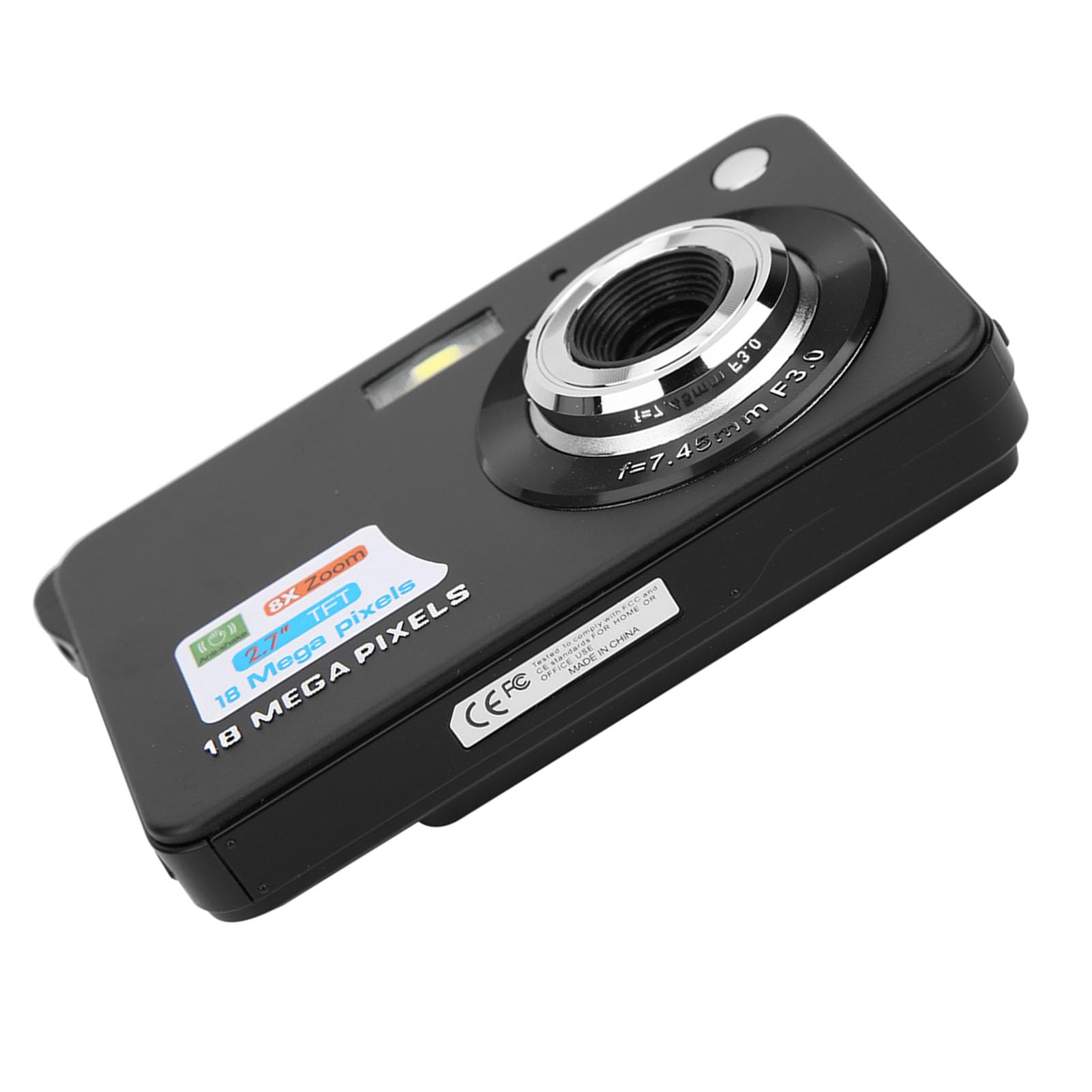 8x Zoom Digital Camera 5MP with 2.7