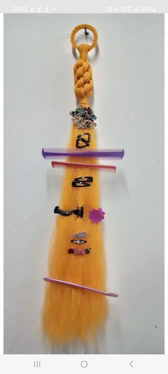 Stylish Wooden Hair Comb Stand Holder - Organize & Display Your Combs & Brushes - Perfect for Salon, Bathroom, or Vanity Decor