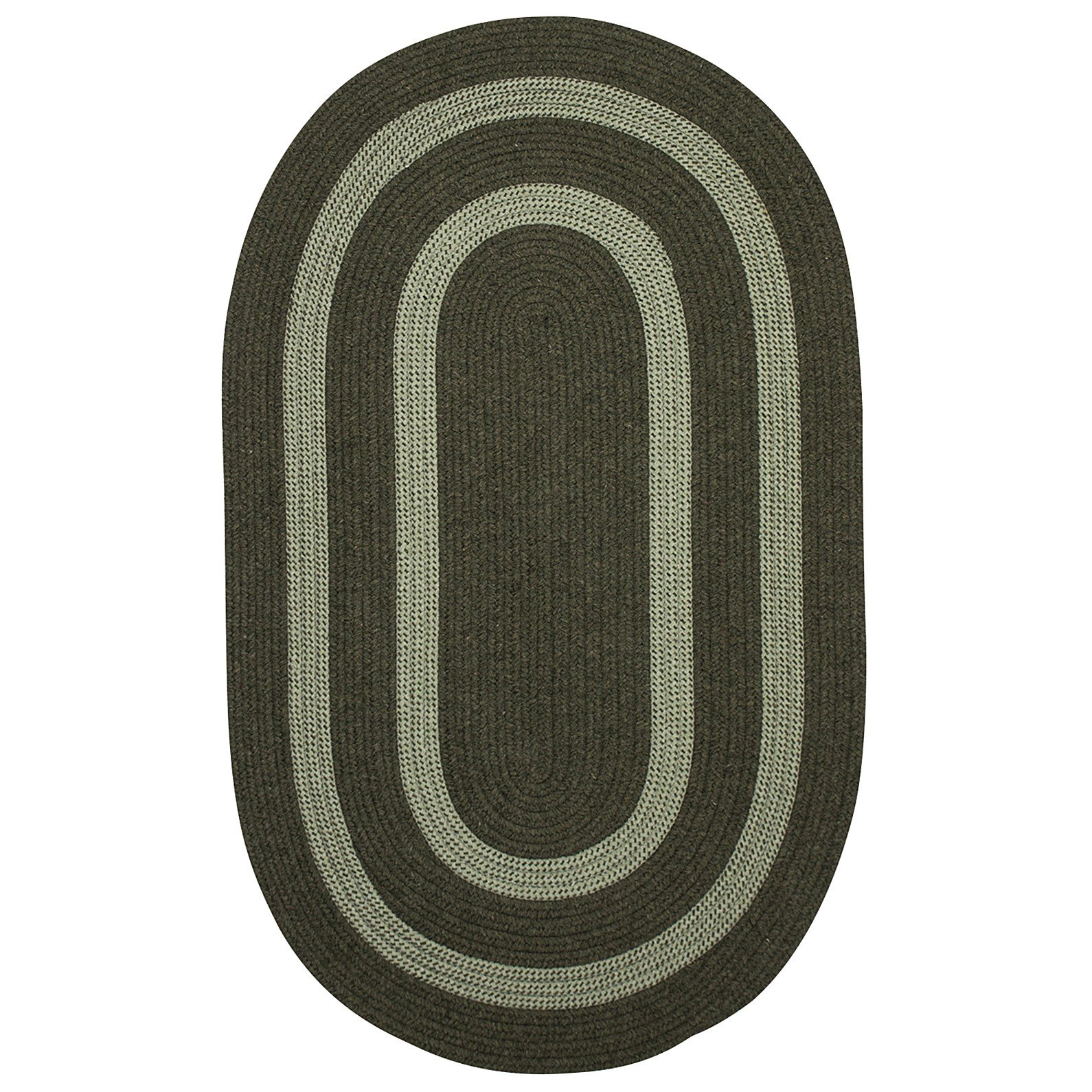 Graywood Rugs 4x6 Feet Moss Green - Soft Area Rug for Living Room, Bedroom & Office Decor