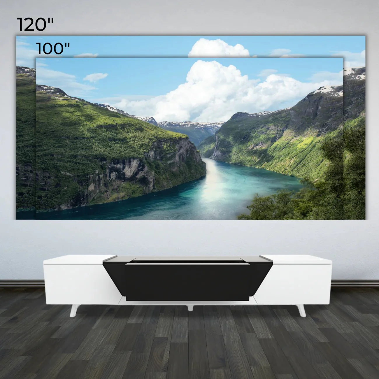 AWOL Vision SMART CABINET - Premium Home Theater Storage Solution for Projectors & Media Devices | Perfect for Living Room & Home Cinema Setup