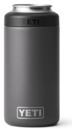 YETI Colster Tall Can Insulator 473ml (16oz) - Stainless Steel Beer & Soda Can Cooler for Camping, Tailgating & Outdoor Adventures - Keeps Drinks Cold for Hours