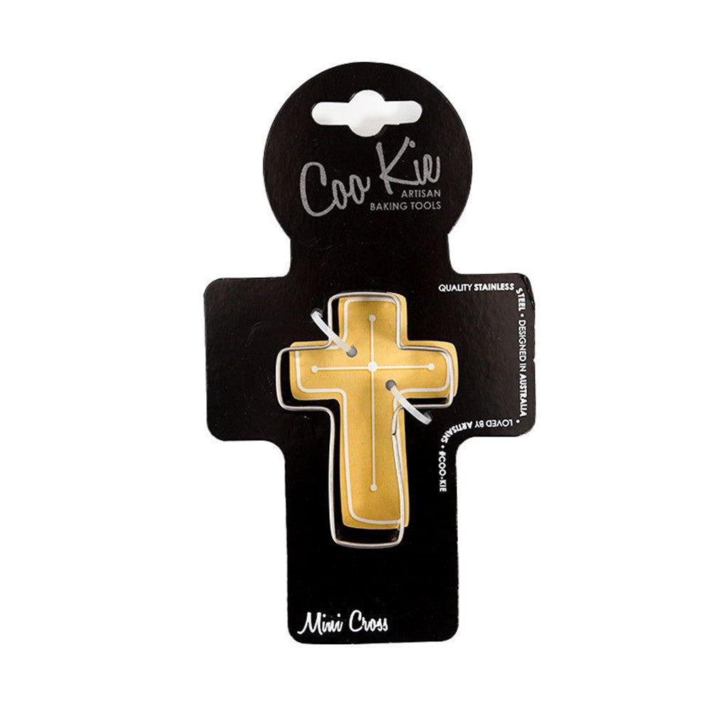 Mini Cross Cookie Cutter Set - Stainless Steel Baking Tools for Christmas, Easter, and Holiday Cookies - Perfect for DIY Baking, Party Favors, and Gift Giving