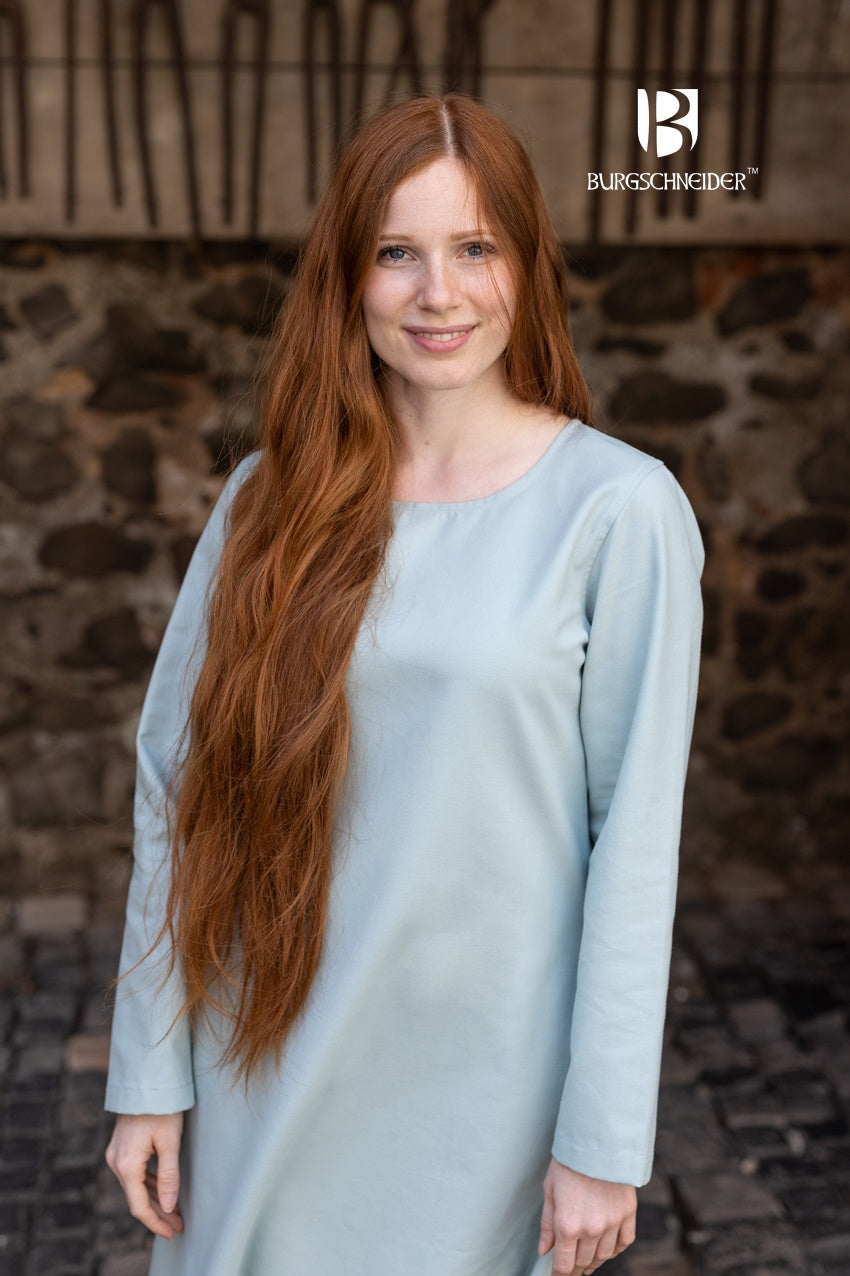 Freya Ice Blue Slip Dress - Elegant & Comfortable Underdress for Women | Perfect for Layering, Evening Wear & Special Occasions