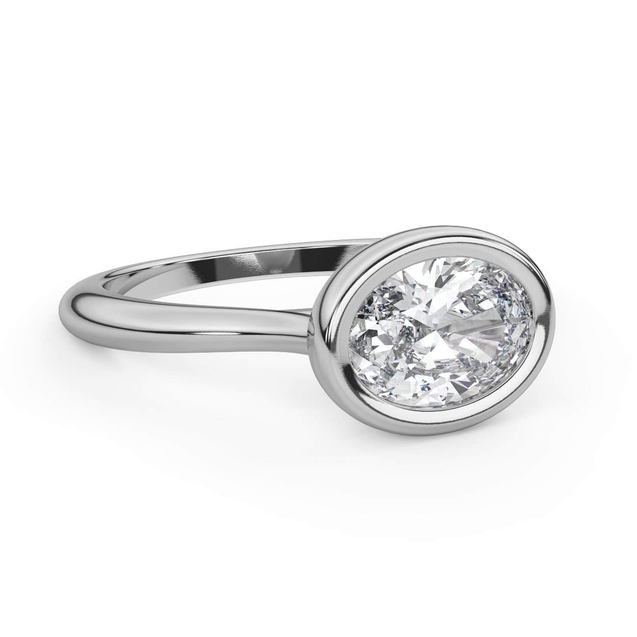 Antique Filigree Engagement Ring - 3 CT Oval Cut VVS1 Colorless Moissanite in 925 Sterling Silver - Perfect Wedding Gift, Promise Ring & Anniversary Present for Her | Elegant Jewelry for Proposals, Bridal Sets & Special Occasions