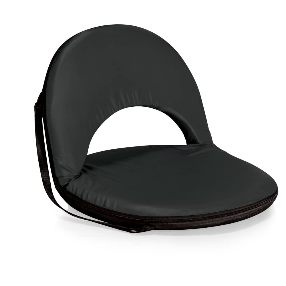 PICNIC TIME USC Trojans - Oniva Portable Reclining Seat with Carry Strap, Lightweight Folding Chair for Outdoor Games, Tailgating, Camping & Beach (Black)