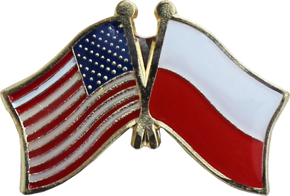 24 Pack USA & Poland Flag Bike Hat Lapel Pins - Patriotic Cycling Accessories for Bikers, Riders & Enthusiasts - Perfect for Bike Rides, Events & National Pride