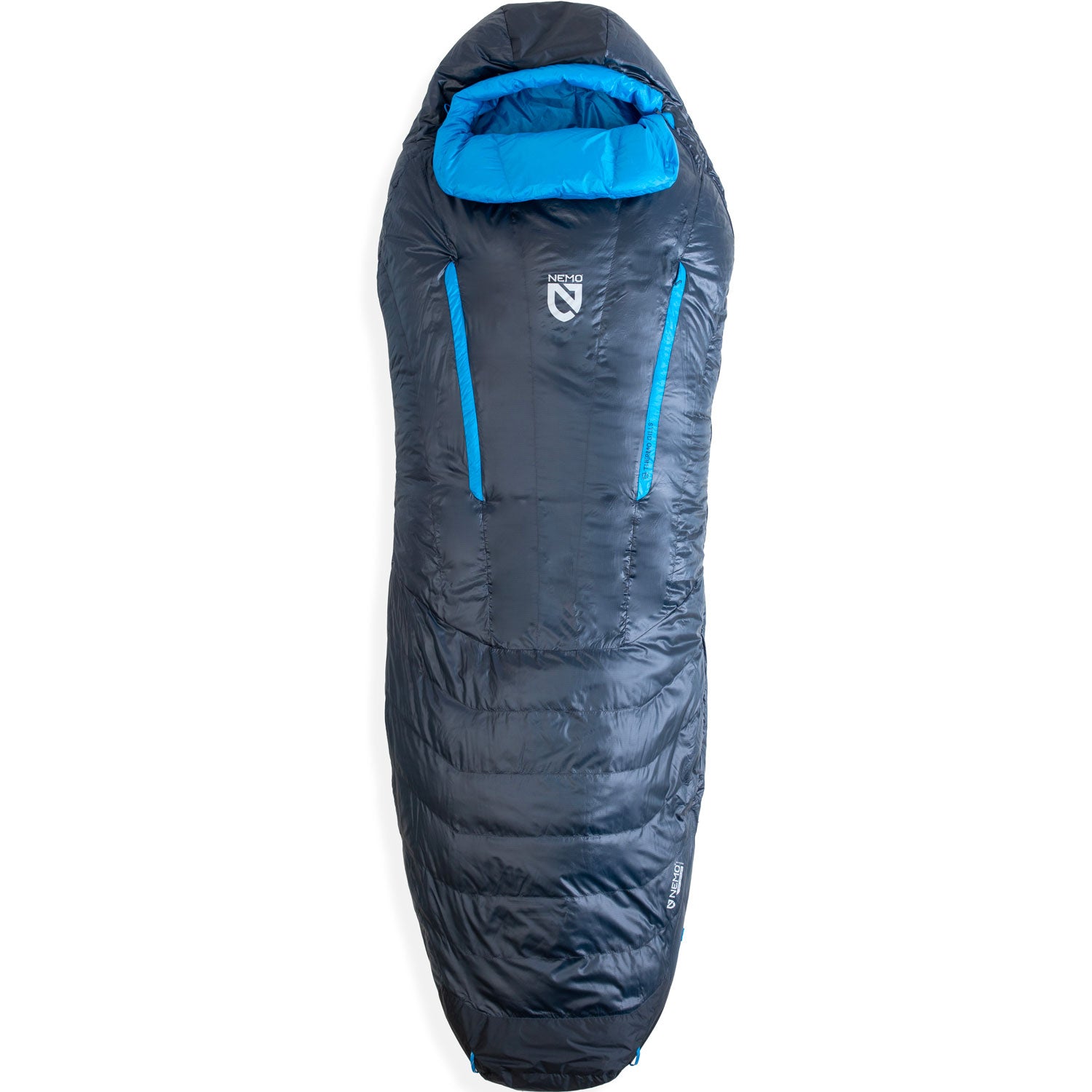 Nemo Equipment Men's Riff 30 Degree Down Sleeping Bag - Lightweight & Compact for Backpacking, Camping & Hiking - Perfect for Cold Weather Adventures