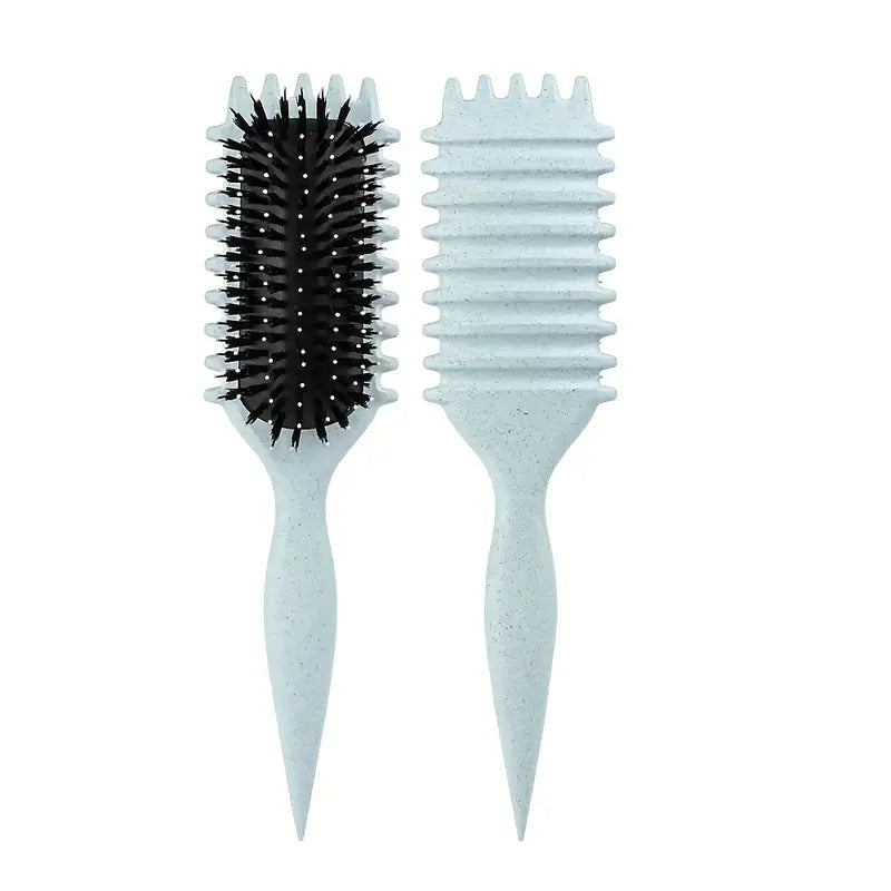 Gildie Curly Girl Hair Brush - Detangling Brush for Curly Hair, No Pull No Breakage, Wide Tooth Comb for Natural Curls - Perfect for Daily Hair Care & Styling at Home or Salon