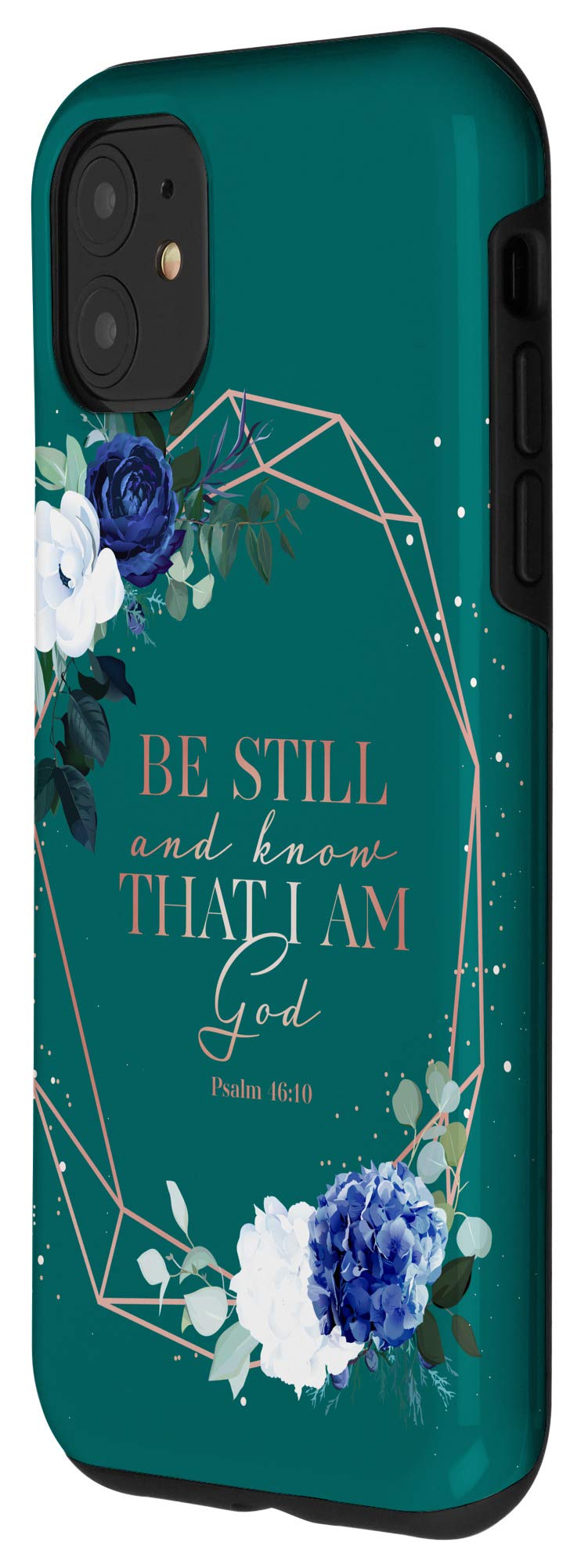 iPhone 11 Phone Case with Psalm 46:10 Bible Verse - Christian Religious Gift for Women & Men - Perfect for Church, Daily Use & Inspirational Protection