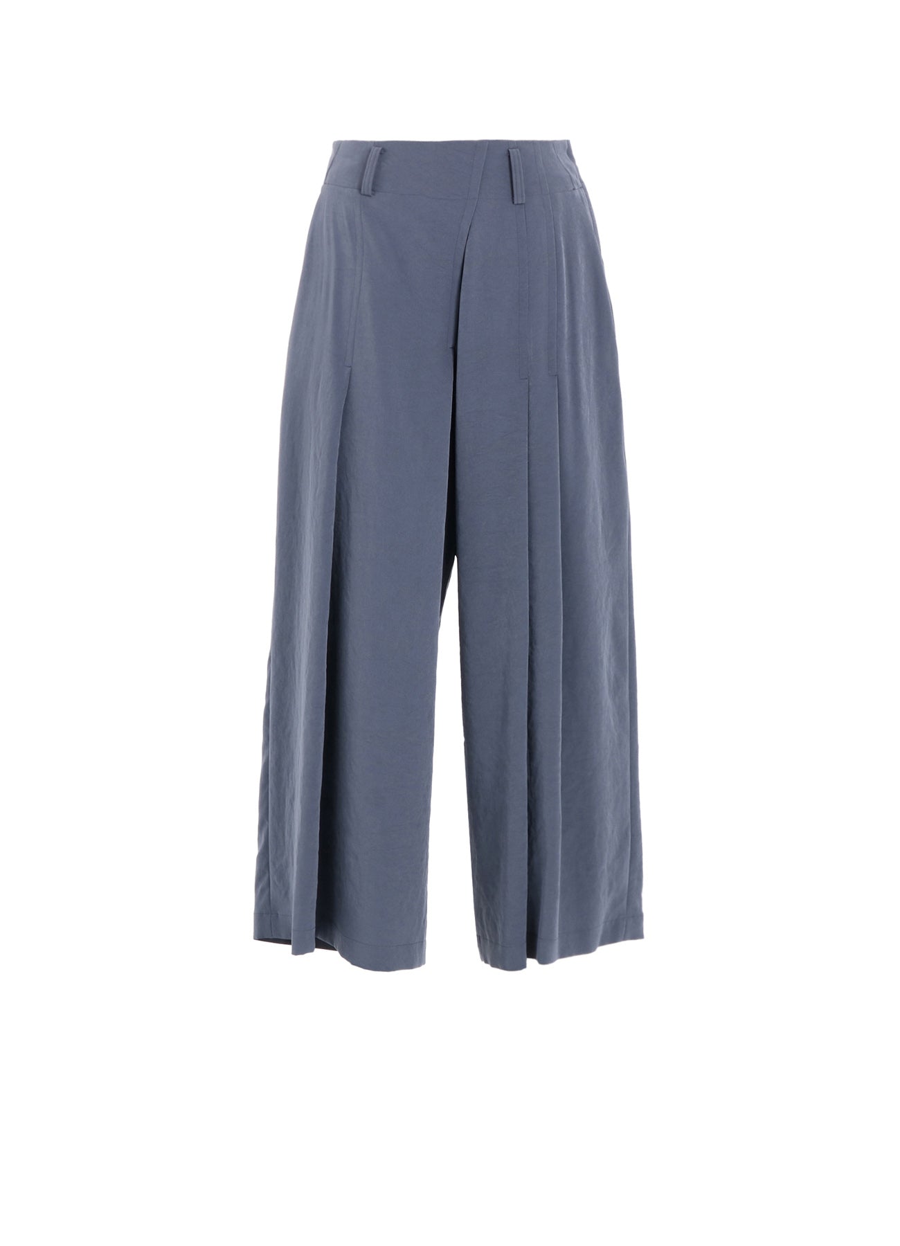 Crepe de Chine Random Tuck Pants for Women - Elegant High Waist Flowy Trousers for Office, Party & Casual Wear | Comfortable & Stylish