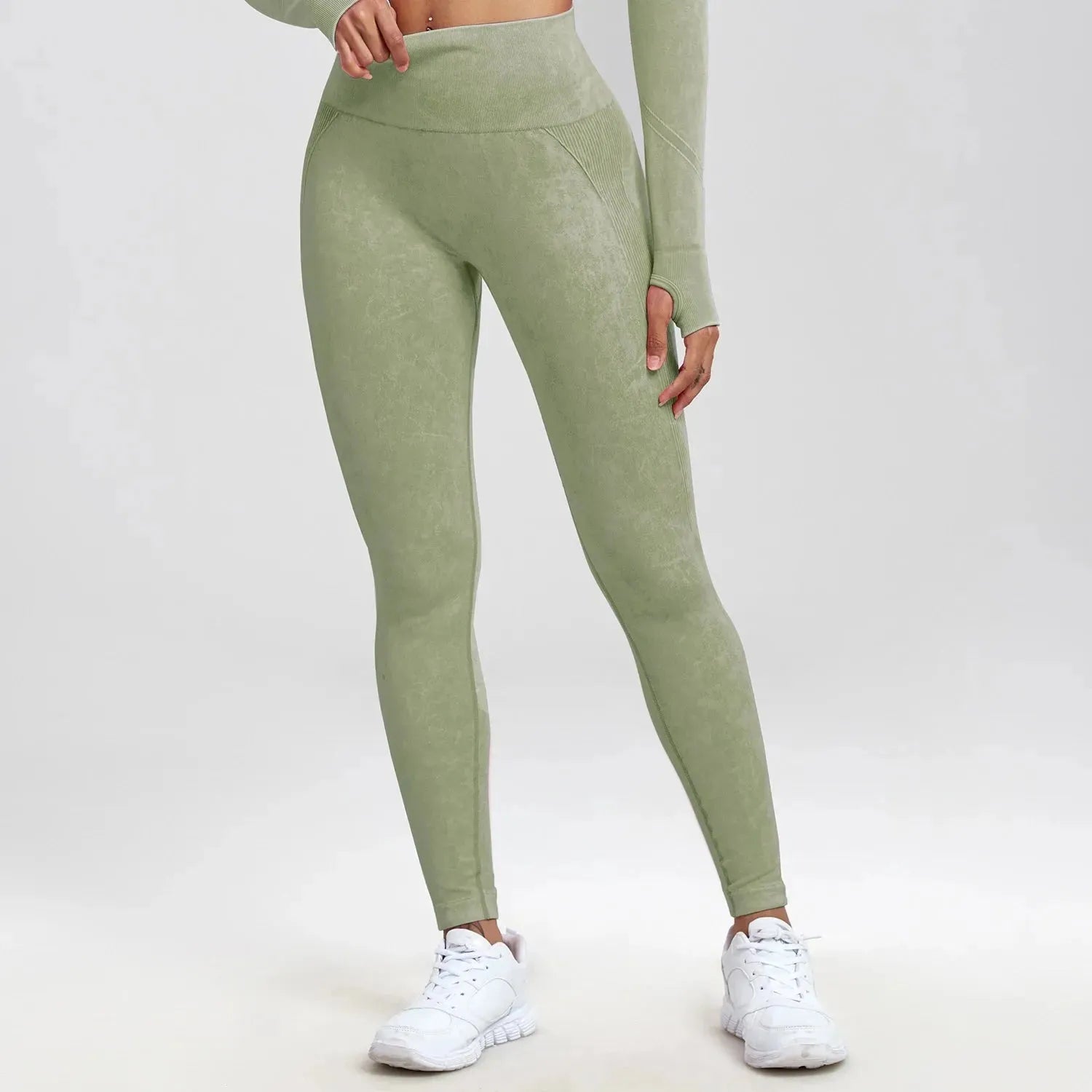 NORMOV High Waist Seamless Yoga Pants for Women - Push Up Workout Leggings, Elastic Running & Fitness Tights - Perfect for Gym, Yoga, Pilates & Everyday Wear