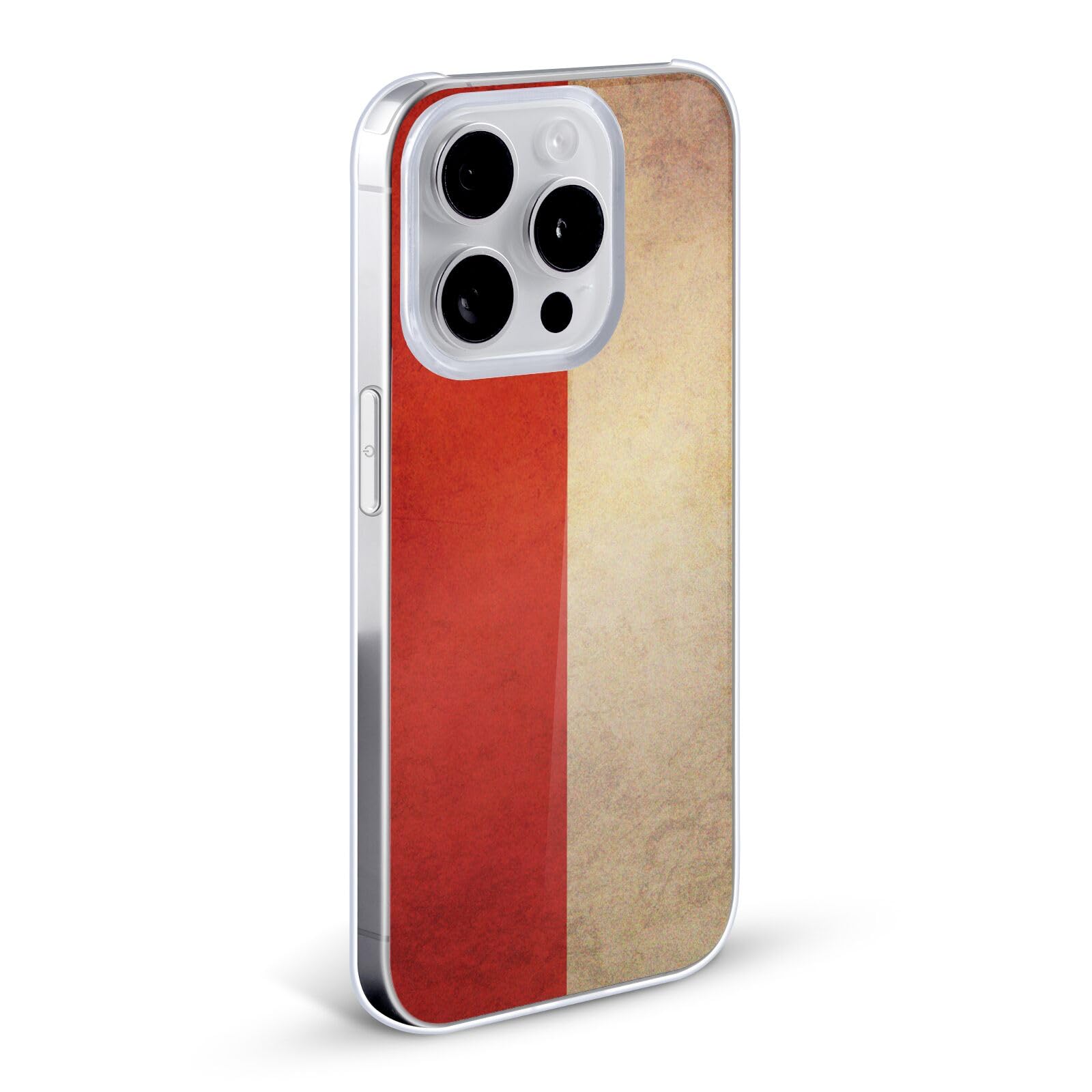 Indonesia Vintage Flags Hard Case Set of 6 - Compatible with Apple iPhone 11 | Stylish Protective Cover for Travel, Festival & Patriotic Display