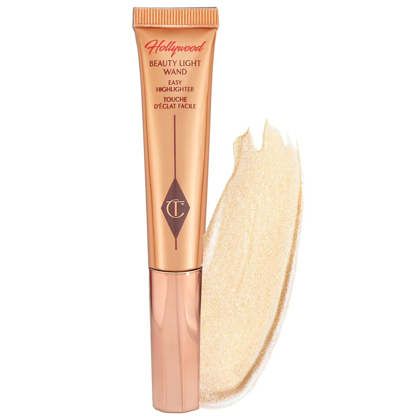 Charlotte Tilbury Beauty Highlighter Wand - Multi-Shade Glow Stick for Face & Body | New in Box | Perfect for Contouring, Highlighting & Everyday Makeup Looks