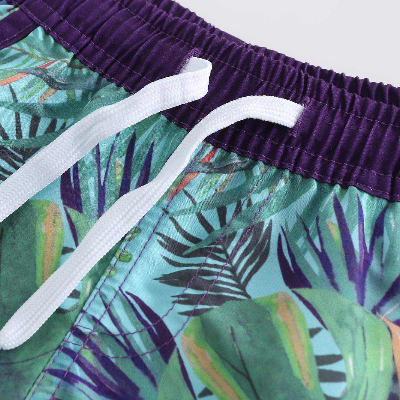 HowJoJo Kids Dinosaur Swim Trunks for Boys - Quick Dry 3D Printed Swim Shorts with UPF 50+ Sun Protection - Perfect for Beach, Pool, and Summer Water Activities