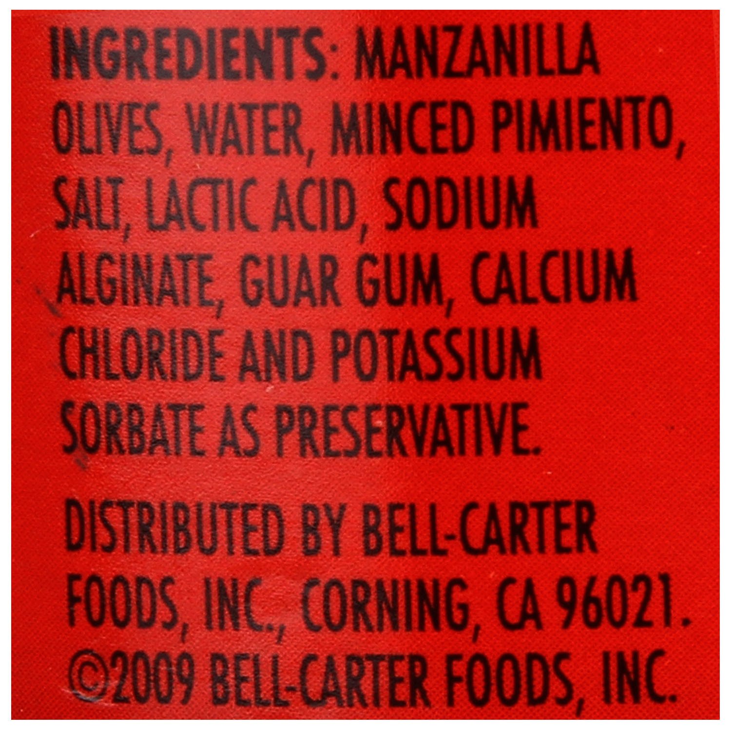Lindsay Spanish Manzanilla Pimiento Stuffed Olives, 5.75 oz (Pack of 6) - Perfect for Charcuterie Boards, Martini Garnish & Mediterranean Recipes