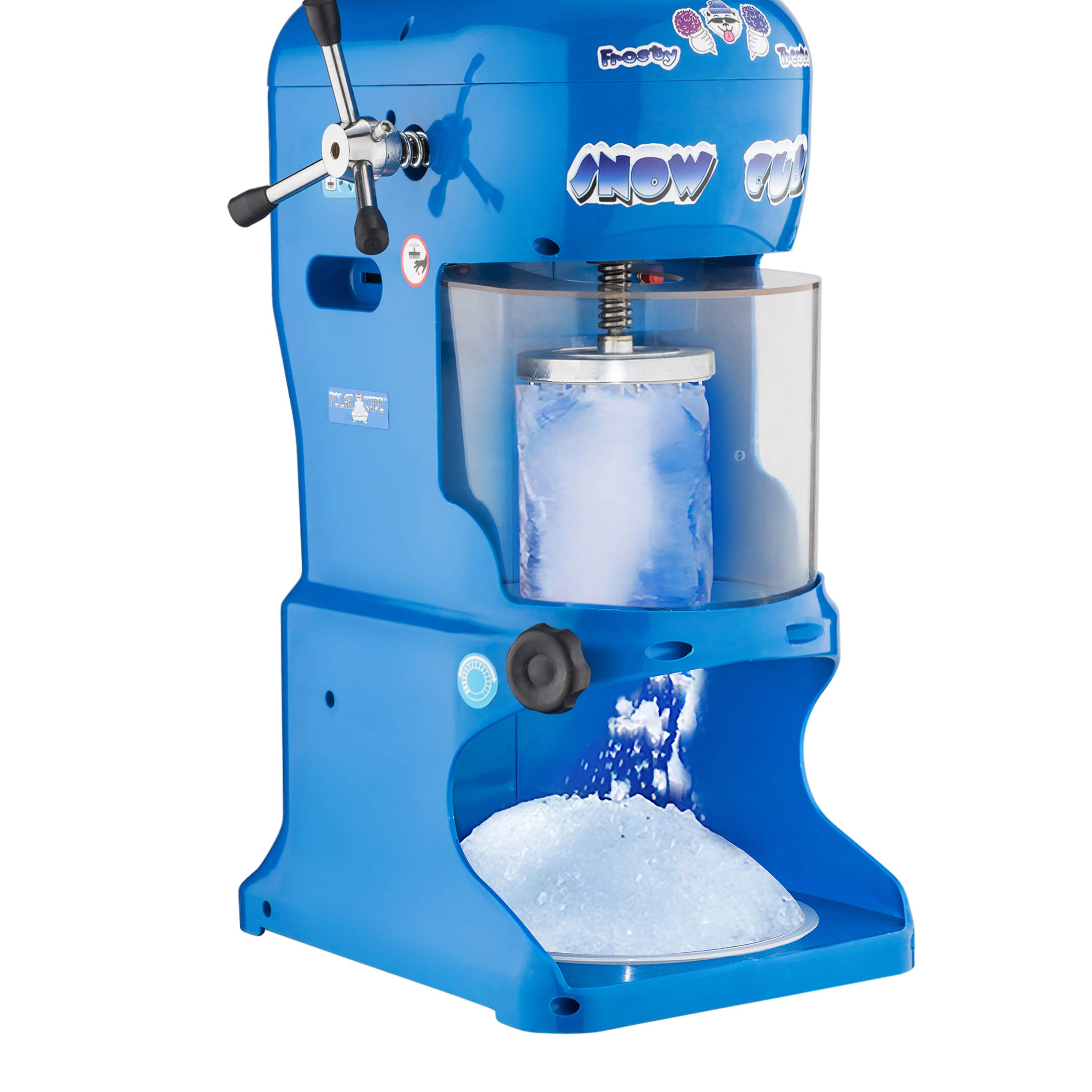 Electric Snow Cone Machine - Adjustable Ice Shaver for Perfect Shaved Ice | Great Northern Popcorn Commercial-Grade Party & Event Treat Maker | Ideal for Summer Parties, Carnivals & Backyard Gatherings
