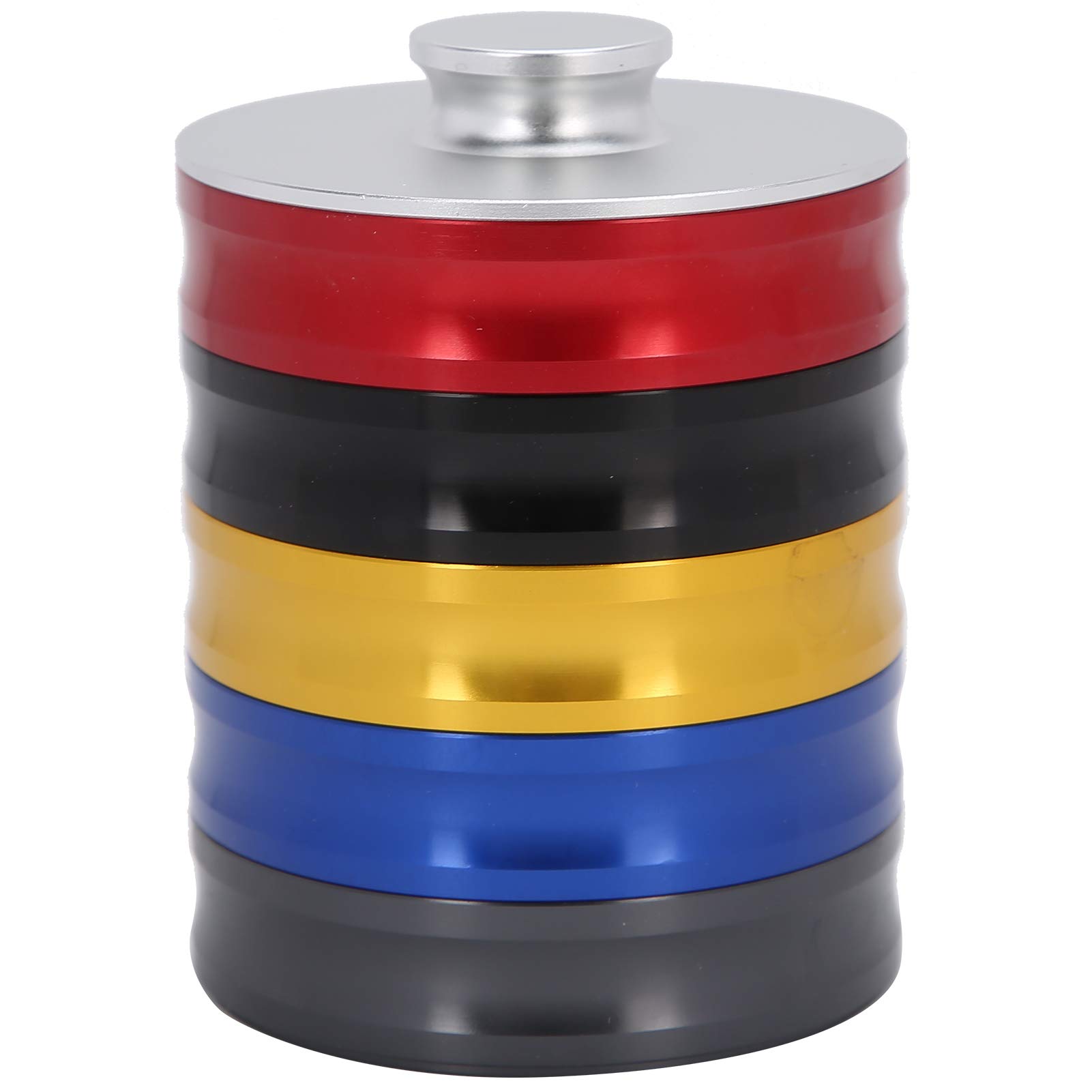 5-Layer Aluminum Alloy Watch Oil Storage Jar - Professional Watch Repair Tool Kit with Cleaning Container for Watch Maintenance & Lubrication | Ideal for Watchmakers, Jewelers & DIY Watch Repair Enthusiasts