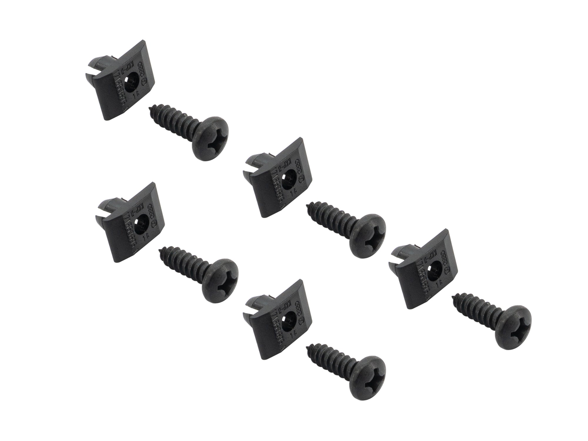 Vanagon Lower Grille Screw & Expansion Nut Set - Pack of 5 | Durable Replacement Parts for VW Vanagon Grille Repair | Perfect for DIY Auto Maintenance & Restoration Projects