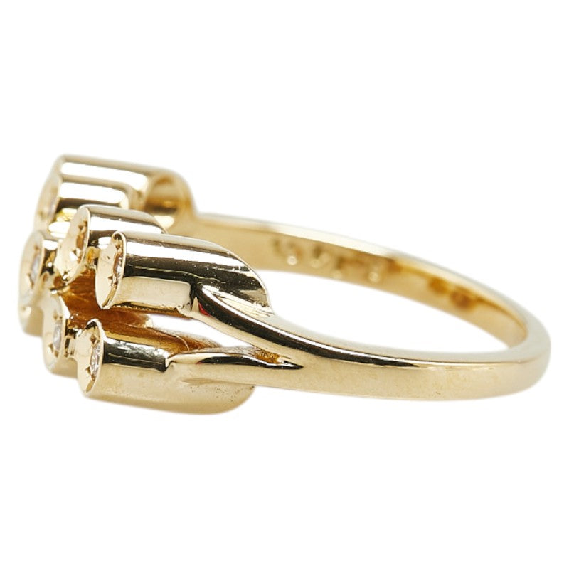 18K Yellow Gold Diamond Ring for Women - Elegant Solitaire Engagement & Wedding Band - Perfect Gift for Anniversary, Proposal, or Special Occasion