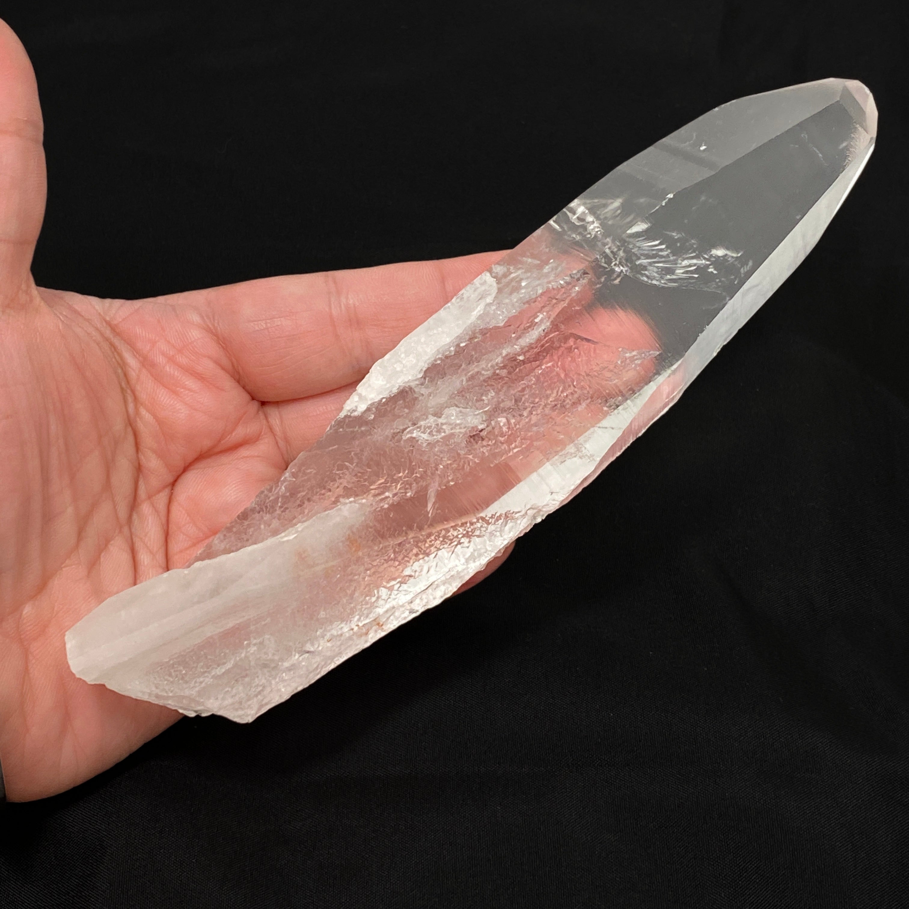 Lemurian Seed Crystal 336g (190x43mm) High-Quality Natural Healing Stone for Meditation, Energy Work & Spiritual Growth - Perfect for Home Decor, Yoga & Reiki