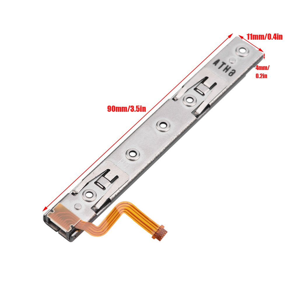 VBESTLIFE Left & Right Slider Replacement with Flex Cable Repair Kit for Nintendo Switch Console - Fix Joy-Con Drift for Gaming, Party Play & Handheld Mode