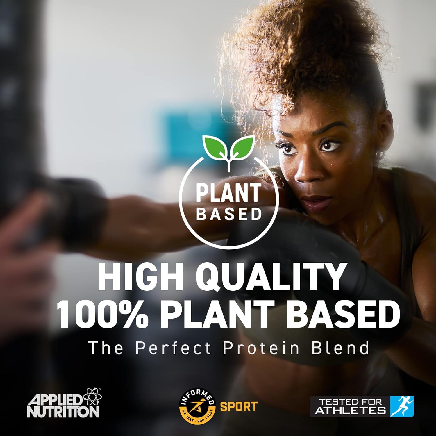 Applied Nutrition Vegan Pro Plant-Based Protein Powder - 1.8kg (60 Servings) | Dairy-Free Vegan Supplement for Muscle Recovery & Weight Management | Perfect for Post-Workout Shakes & Healthy Smoothies