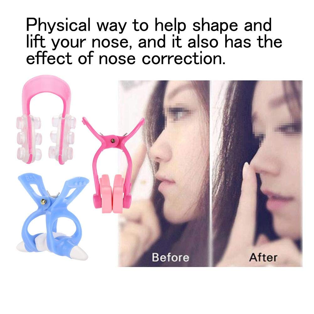 3 Pack Silicone Nose Lift Clips - Nose Up Lifting & Slimming Beauty Tools for Women | Nose Bridge Massager & Shaper | Perfect for Makeup, Skincare & Relaxation
