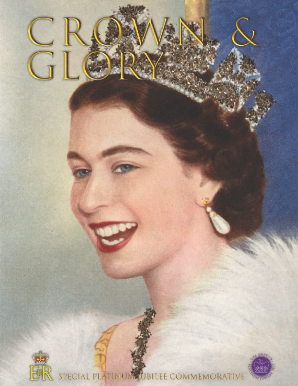 Queen Elizabeth Platinum Jubilee Commemorative Magazine - Crown & Glory | Royal Collectible for Home Decor, Gifts & British History Enthusiasts