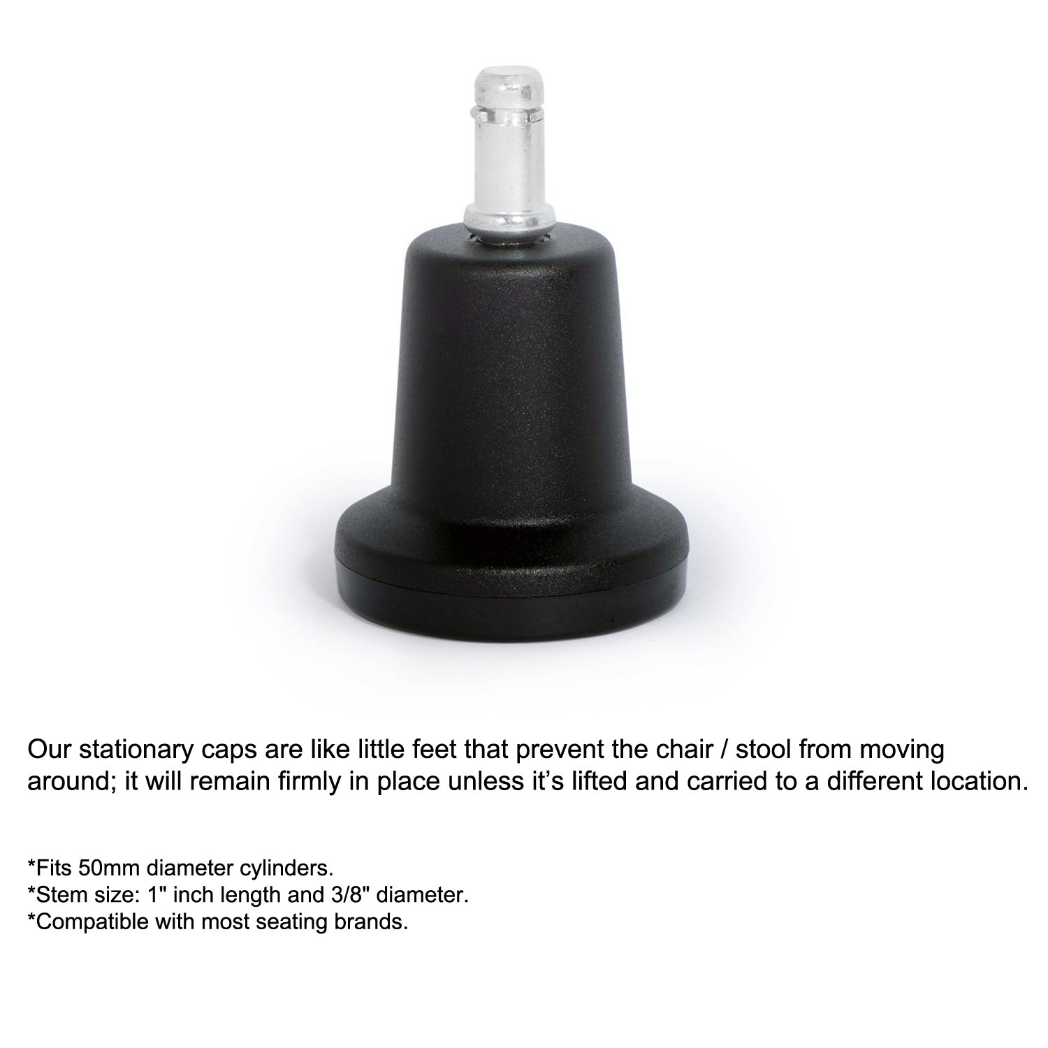 Adjustable Swivel Stool with Rolling Perch Base - Ergonomic Single Lever Height Adjustment, Newport Fabric Upholstery - Perfect for Office Desks, Kitchen Islands & Home Workspaces