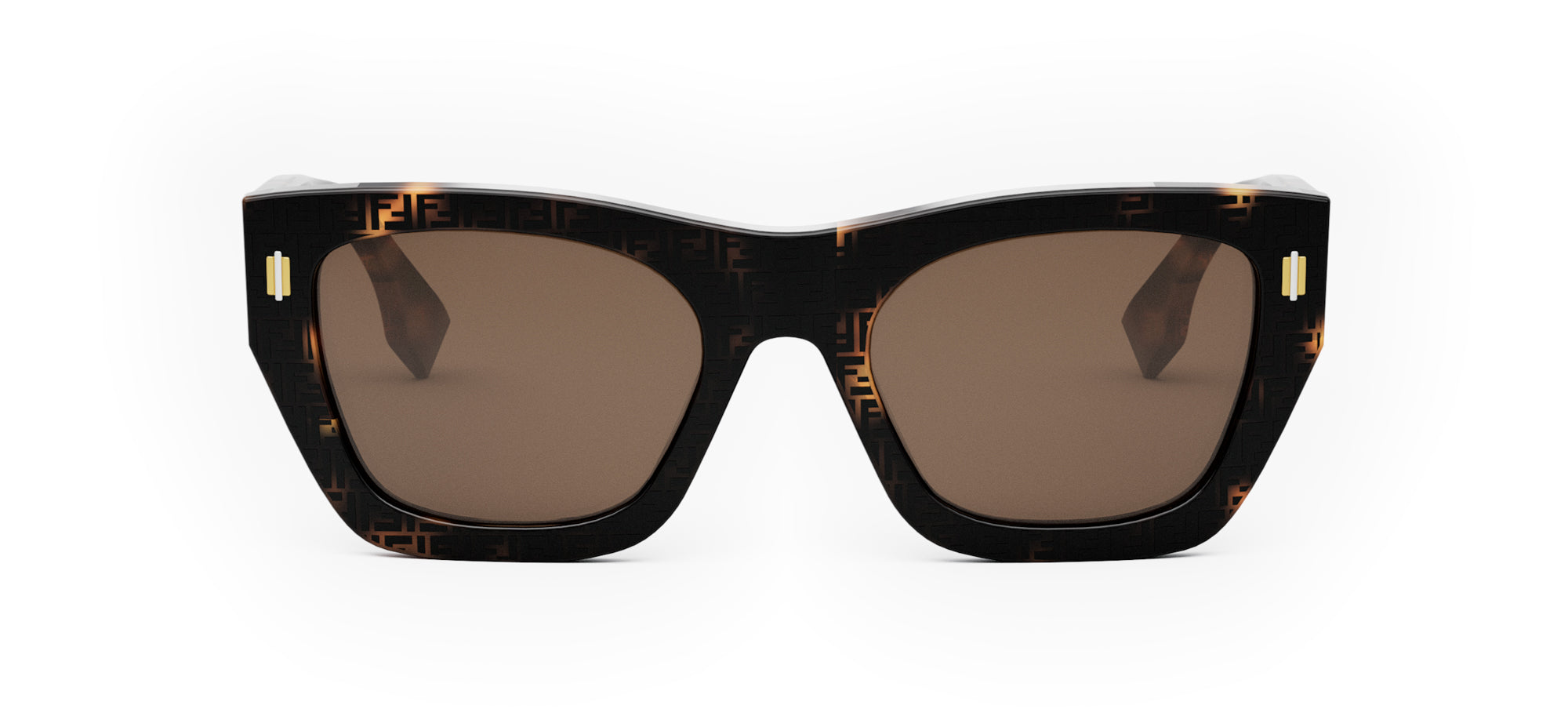 Fendi Roma FE40100I Sunglasses - Luxury Designer Shades for Women & Men - UV Protection & Stylish Eyewear for Outdoor Activities, Travel & Fashion