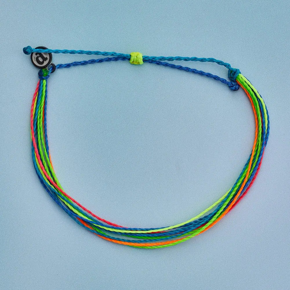 Neon Shores Anklet - Stylish Adjustable Beach Ankle Bracelet for Women | Perfect for Summer, Vacation, and Boho Fashion Accessories