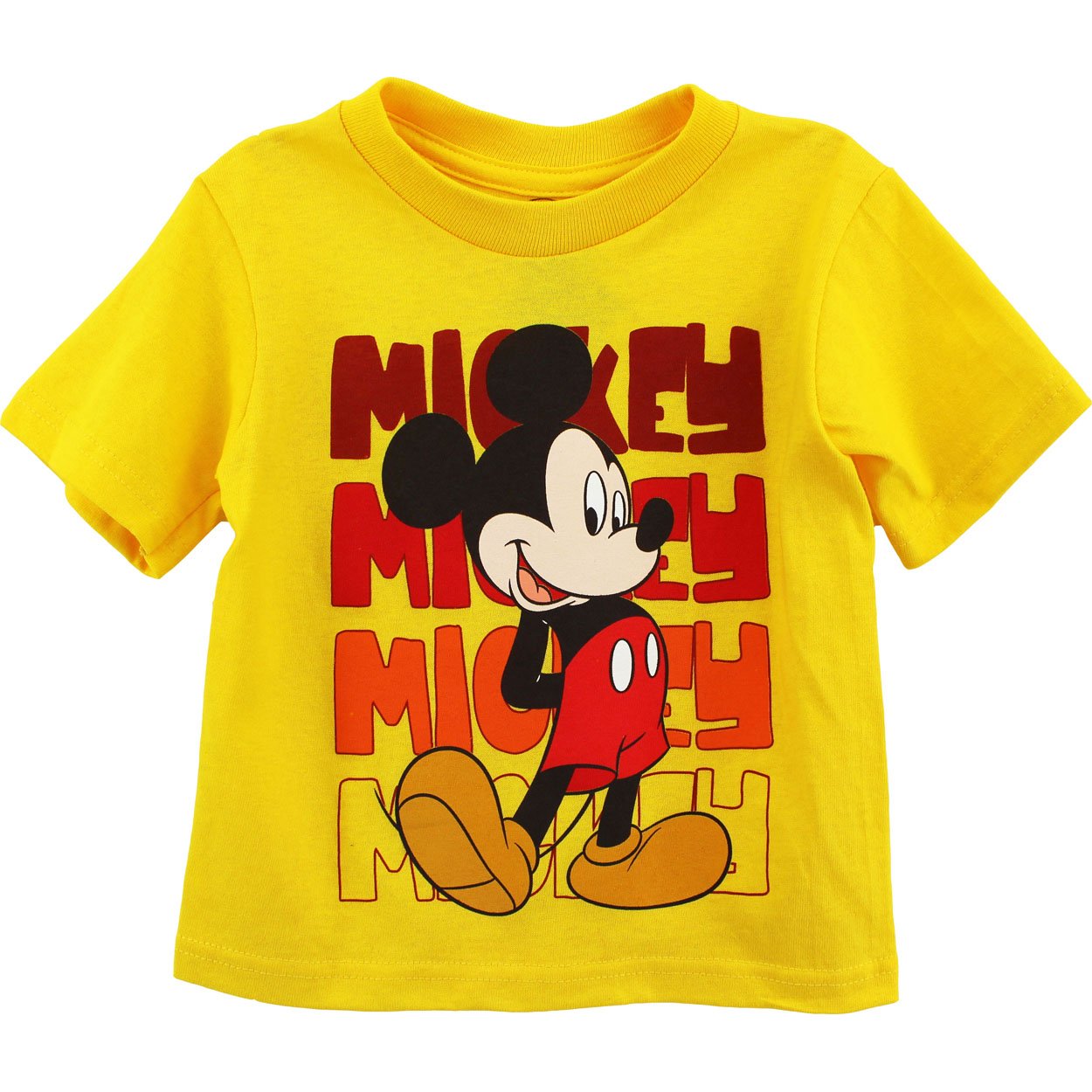 Disney Boys' Mickey Mouse Graphic T-Shirt - Soft Cotton Short Sleeve Tee for Kids | Perfect for School, Playdates & Disney Theme Parties