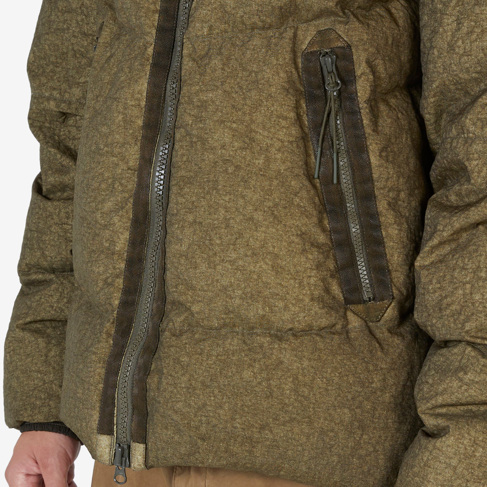 Ted Co. Down Jacket for Men - Warm Winter Coat with Hood, Ivy Green - Perfect for Skiing, Hiking & Outdoor Adventures