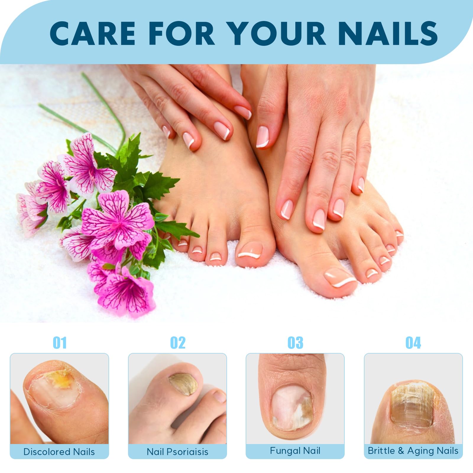 Extra Strength Toenail Fungus Treatment - Fast Acting Antifungal Solution for Toenail & Foot Fungus (1 Piece) | Effective Remedy for Athlete's Foot & Nail Discoloration at Home