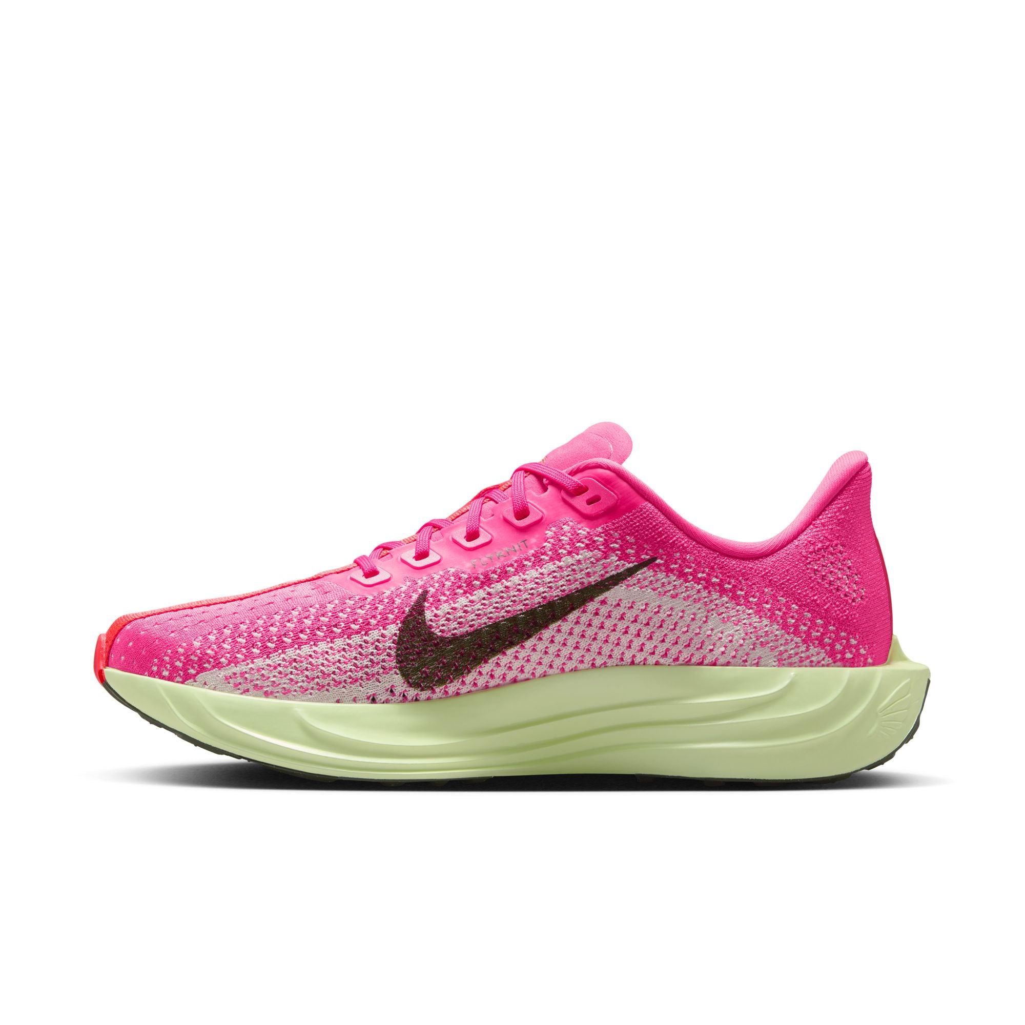 Nike Air Zoom Pegasus Plus Women's Running Shoes (B Width) - Hyper Pink/Sequoia | Lightweight Cushioned Sneakers for Jogging, Gym Workouts & Everyday Wear