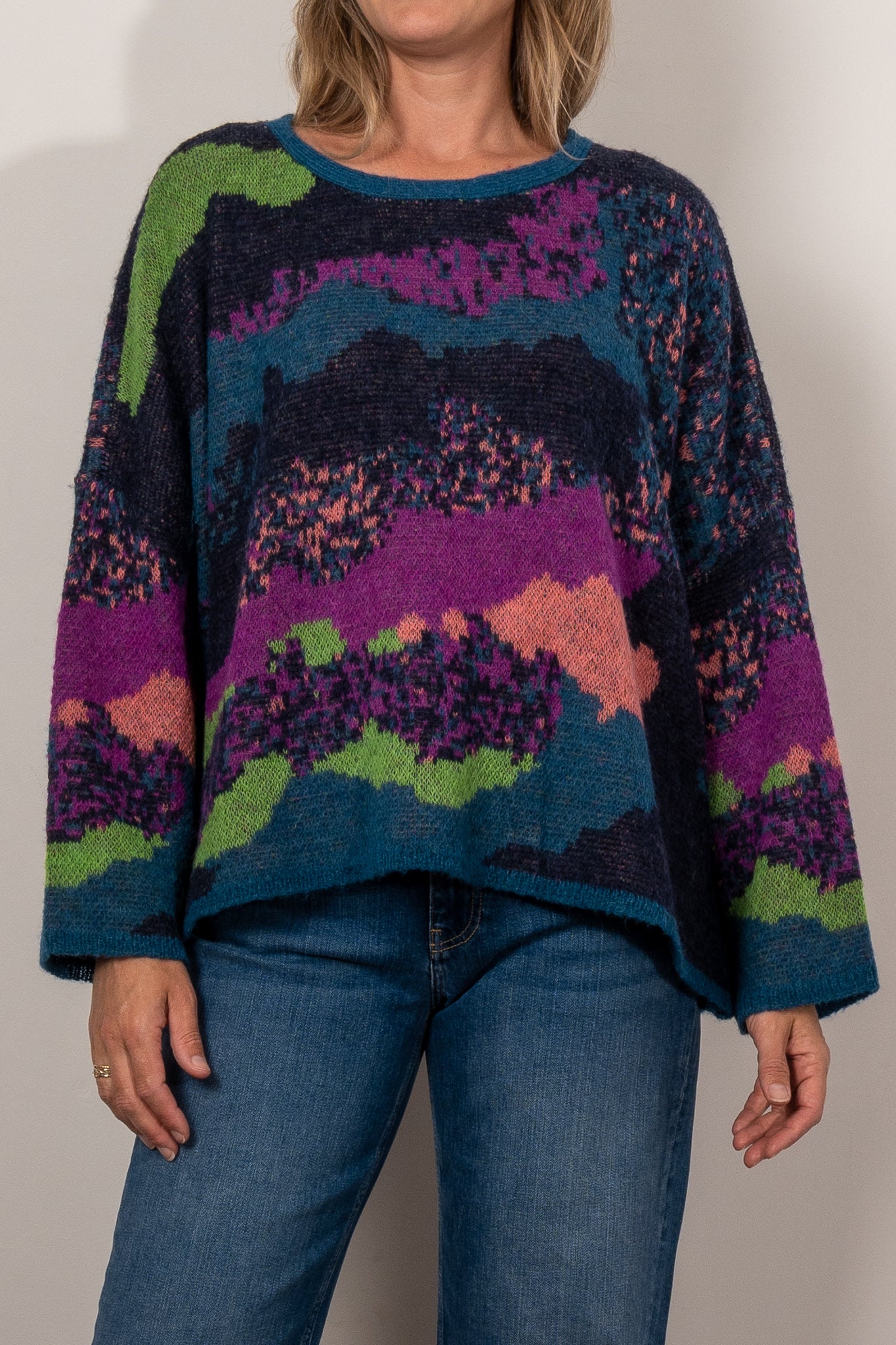 ELK Sprache Women's Knit Sweater - Soft & Cozy Pullover for Fall & Winter - Perfect for Casual Outfits, Office Wear & Holiday Gatherings