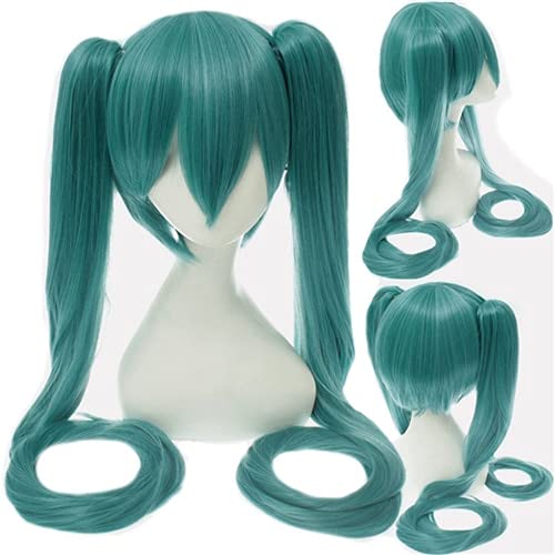 Anime Cosplay Wig - Hatsune Miku Vocaloid Black Rock Shooter Senbonzakura Long Synthetic Hair with Wig Cap | Perfect for Halloween, Cosplay Events & Costume Parties (Style: Dm120-18)