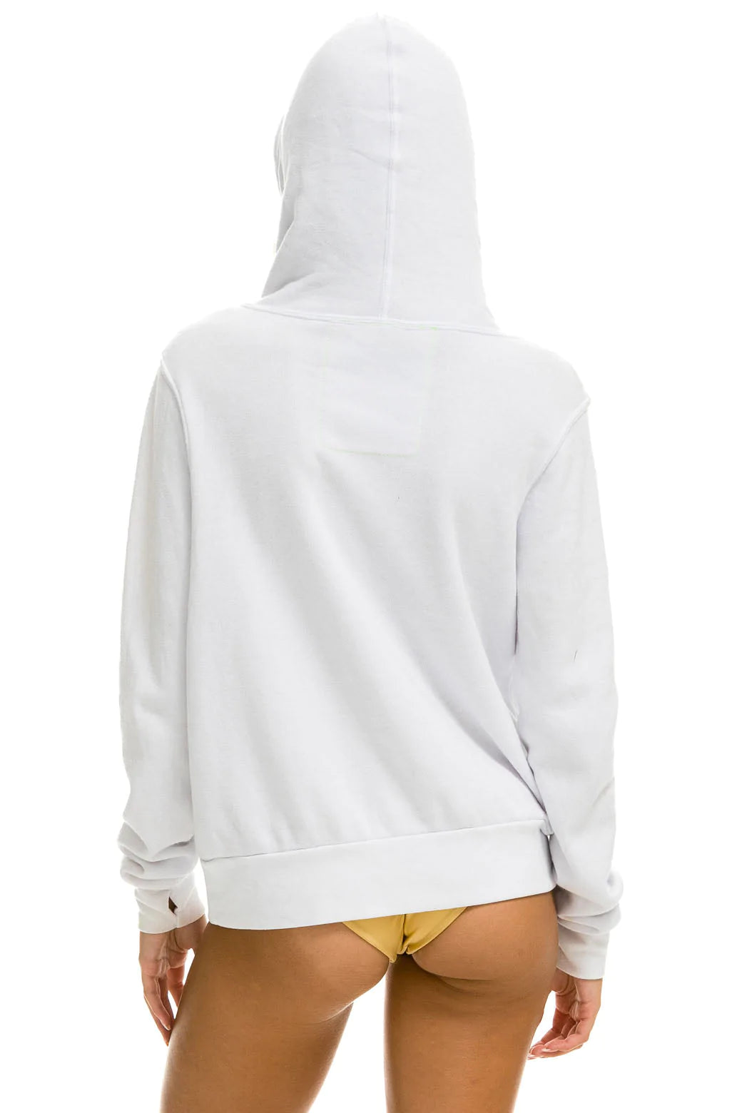 Aviator Nation Women's Ninja Pullover Hoodie - Soft Fleece Sweatshirt with Front Pocket | Cozy Lounge Wear for Women | Perfect for Casual Outfits, Yoga & Street Style