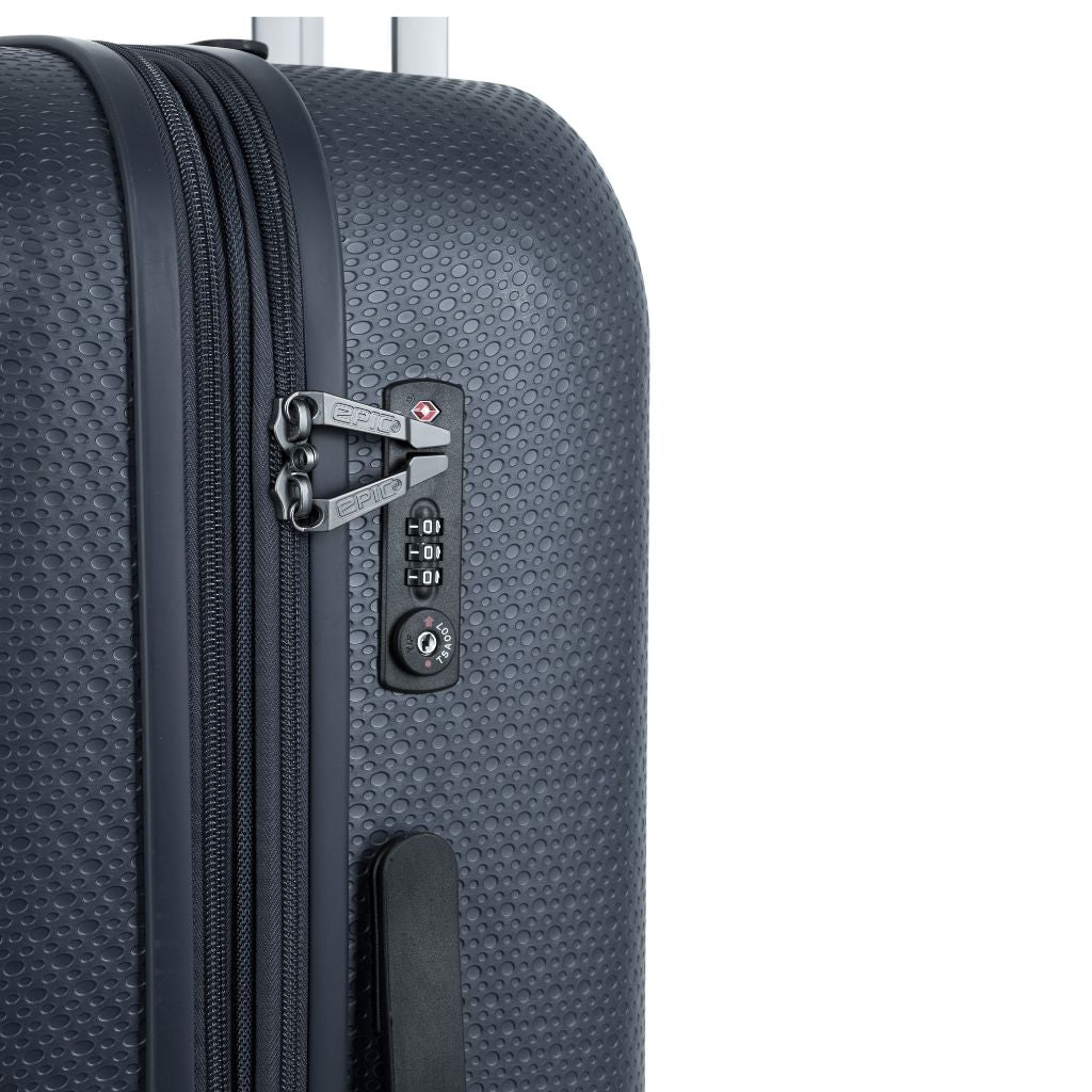 Epic GTO 5.0 29-Inch Large Expandable Suitcase with Wheels - Midnight Blue | Perfect for Travel, Business Trips & Vacations