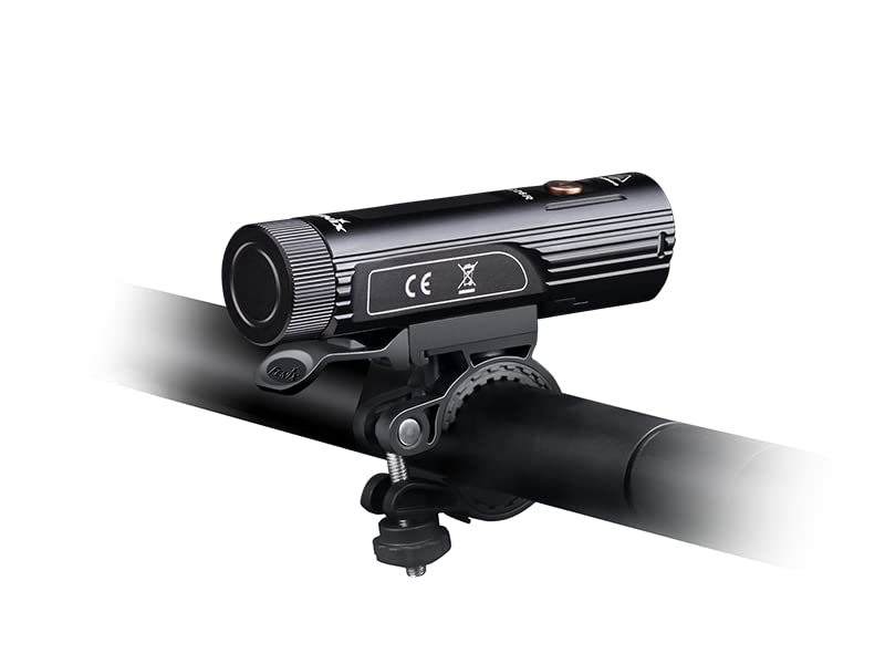 Fenix BC26R 1600 Lumen USB Rechargeable Bicycle Light with Edisonbright Battery & Carrying Case - Waterproof Bike Headlight for Night Cycling, Commuting, Mountain Biking & Outdoor Adventures