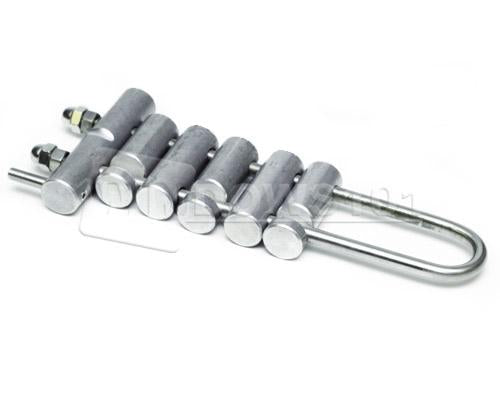 MIO Rappel Rack RR 2 6 Aluminum Bars - Heavy Duty Climbing Gear for Rock Climbing, Rappelling & Outdoor Adventures