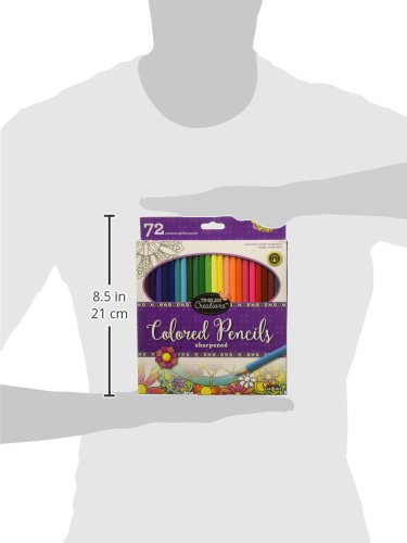 Cra-Z-Art 72ct Colored Pencils - Pre-Sharpened for Art & School Projects